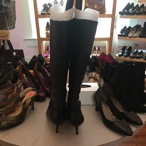 Black Leather Dress Boots